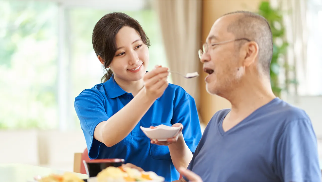 食事を大切にします