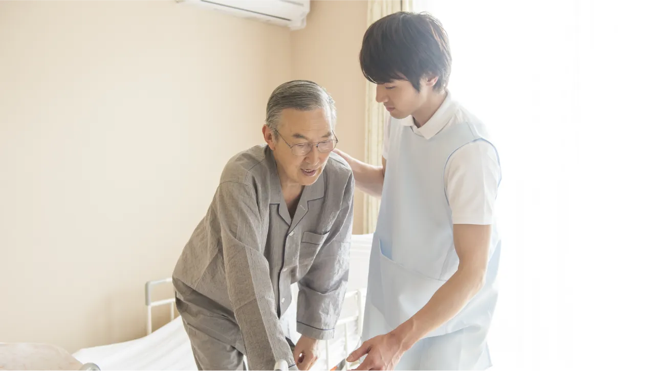 褥瘡を徹底的に予防します